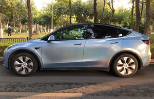 FANNA LS1004 1.52*17 mètres wrap voiture carrosserie autocollants en gros laser abu dhabi bleu voiture couleur film vinyle wrap rouleaux - Product Image 5