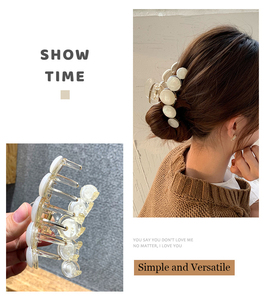 Élégante <span class=keywords><strong>pince</strong></span> à <span class=keywords><strong>cheveux</strong></span> en <span class=keywords><strong>nacre</strong></span>, <span class=keywords><strong>pince</strong></span> à <span class=keywords><strong>cheveux</strong></span> brillante pour filles, grande <span class=keywords><strong>pince</strong></span> à <span class=keywords><strong>cheveux</strong></span> en forme de requin, <span class=keywords><strong>pince</strong></span> à <span class=keywords><strong>cheveux</strong></span> en acrylique champagne pour femmes - Product Image 4