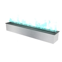 Cheminée LED moderne SEFIRE VSFB1250 avec insert à vapeur d'eau 3D, installation facile, télécommande Wi-Fi, design populaire pour salon