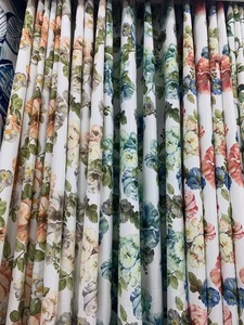 Rideau occultant coloré <span class=keywords><strong>à</strong></span> motif feuille de fleur, 5 mètres, belle impression numérique - Product Image 5