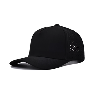 Unisex 5-Panel Laser Cắt Mũ Bóng Chày Tùy Chỉnh Bán Buôn 100% Polyester Chất Liệu Thể Thao & Trang Phục Chính Thức Ngoài Trời Hat Với Phun In Ấn - Product Image 1