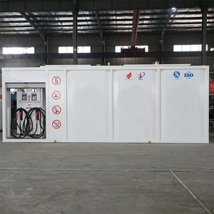 <span class=keywords><strong>Station</strong></span> de ravitaillement en carburant conteneurisée mobile en acier au carbone et acier inoxydable de 20 pieds et 40 pieds - Product Image 1