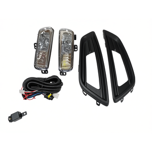 Ensemble de feux antibrouillard LED pour Ford Focus 2015+ avec boîtier et faisceau de câblage, kit de mise à niveau 12V, nouveaux accessoires de système d'éclairage automobile - Product Image 1