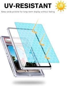 Estuche Premium con Marco de Aluminio para Tarjetas Coleccionables, Protector de Vidrio Templado con Protección UV, Soporte de Exhibición para Tarjetas Deportivas - Product Image 4