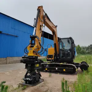 Ekskavatör tilt rotator ekskavatör fonksiyonel hızlı Hitch hızlı çoğaltıcı 4-30 ton