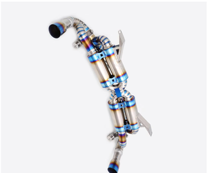 Pour Lamborghini <span class=keywords><strong>Gallardo</strong></span> Superleggera 5.0L 2007-2013 échappement en titane avec soupapes échappement haute Performance Performance Performance de course - Product Image 6