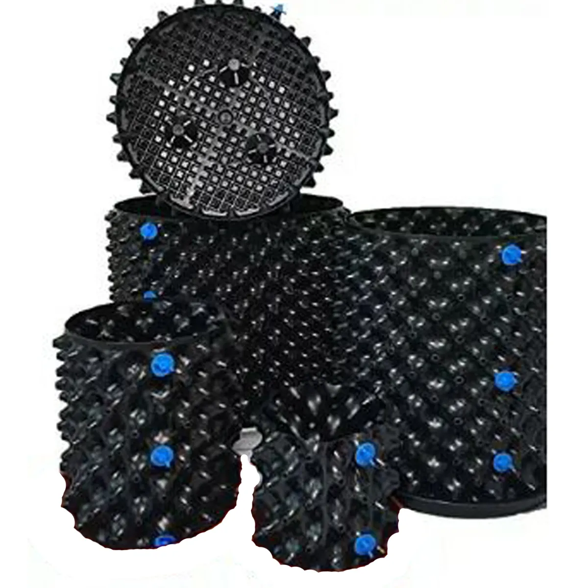 Корневой горшок из УФ-материала HDPE, дышащий воздухом, прочный контейнер для горшка для деревяной фермы, 3 галлона