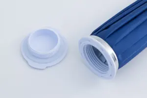 Bolsa de hielo azul suave personalizada de fábrica Dolores de cabeza Lesiones Alivio del dolor Bolsa de hielo reutilizable Bolsa de hielo