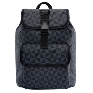 <span class=keywords><strong>Zaino</strong></span> per il tempo libero convertibile geometrico personalizzato impermeabile stile inghilterra Retro <span class=keywords><strong>in</strong></span> <span class=keywords><strong>pelle</strong></span> Pu secchio <span class=keywords><strong>zaino</strong></span> pendolare per le donne - Product Image 1