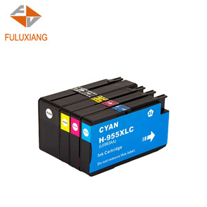 Fuluxiang 955 959 959XL <span class=keywords><strong>955XL</strong></span> <span class=keywords><strong>HP</strong></span> สำหรับตลับหมึกสำหรับ Officejet Pro 7740/8210/8710 Series-รงควัตถุสำหรับการรับประกัน18เดือน - Product Image 3
