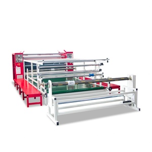 Presse à chaud à sublimation par rouleau de 600 mm pour rideaux et draps de lit, type plaque, utilisée pour l'impression - Product Image 2