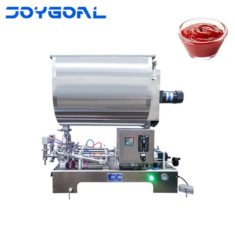 JOYGOAL-máquina de llenado de pasta de tomate semiautomática