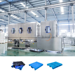 Meilleur prix Laveuse à tunnel à paniers, Laveuse de palettes Euro-Américaines, Laveuse de bacs à <span class=keywords><strong>glace</strong></span>, Laveuse de bacs alimentaires - Product Image 1