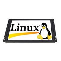ZHIXIANDA panel sentuh tanam 11.6 inci, monitor komputer logam industri PC dengan vas terpasang di dinding layar IPS HMI