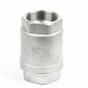 WZ thép không gỉ dọc kiểm tra van nữ ren H12 kiểm tra van khí/dầu hướng dẫn sử dụng điện đồng ỐNg Lót NPT đúc - Product Image 3