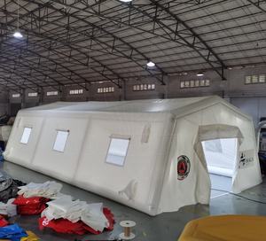 Tienda médica inflable impermeable portátil para exteriores, tienda de campaña personalizada para alivio de desastres, refugio para refugiados, residencia temporal a la venta - Product Image 3