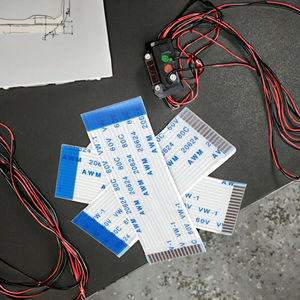 4 6 7 8 10 12 14 18 20 22 24 26 30 32 34 35 Pin 0.5 1.0 1.25mm Pitch pita a tipe B kabel datar fleksibel - Product Image 6