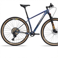 Vélo de montagne en fibre de carbone de 29 pouces avec un système de transmission interne entièrement dissimulé et 12 vitesses