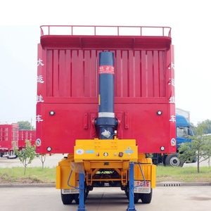 Dayun <span class=keywords><strong>9</strong></span> mét van phẳng phía sau <span class=keywords><strong>Dump</strong></span> bán Trailer cho xe tải 40 tấn trở lại tự xả Dumper bán Trailer - Product Image 4