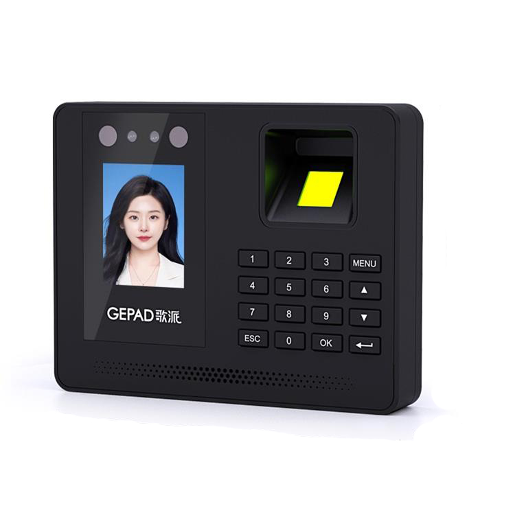 Gepad Password биометрическое распознавание лица устройство для проверки времени посещения по отпечатку пальца сотрудник, Проверяющий время записи для персонала