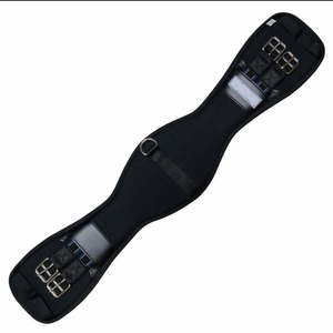 Sangle de dressage professionnelle en cuir réglable de haute qualité <span class=keywords><strong>FF</strong></span> pour cheval, sangle équestre droite, cinch pour cheval - Product Image 4