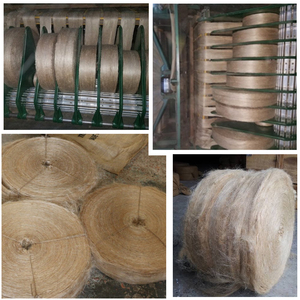 Rollo de Fibra de Yute Natural Ecológica, Filas de Yute Crudo Biodegradables para la Fabricación Textil y Aplicaciones Sostenibles - Product Image 5