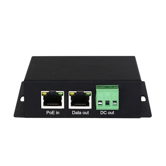 802.3af/at/bt POE Switch Splitter High Power 30W 60W 90W 12V Output Gigabit Industrial Isolated PoE Splitter