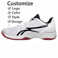 Chaussures de pickleball personnalisées, légères, simples, classiques, mode, durables et absorbant les chocs pour hommes