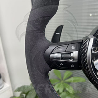 Volant sport en cuir pleine fleur pour BMW F10 F20 F30 F31 F36 F15 F16 E70 E71 X3 X4 X5 X6 M E90 M3 M5 E82