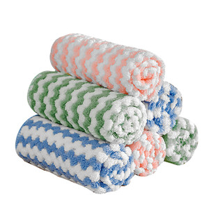 Strofinacci ispessiti stracci cationici olio antiaderente non perde capelli assorbenti panni pulizia cucina tavolo pulito - Product Image 1