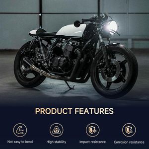 Rétroviseurs de guidon en aluminium pour moto, pliables de 3 pouces, 7/<span class=keywords><strong>8</strong></span> pouces, pour MSX125 CB500F Yamaha <span class=keywords><strong>MT</strong></span>-03 <span class=keywords><strong>MT</strong></span>-07 <span class=keywords><strong>MT</strong></span>-09 <span class=keywords><strong>MT</strong></span>-10 Kawasaki Z125 - Product Image 4