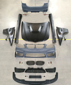 Parachoques de Coche de Alta Calidad de PP para <span class=keywords><strong>BMW</strong></span> Serie 3 <span class=keywords><strong>E90</strong></span> <span class=keywords><strong>2009</strong></span>-2012 a Modelo M4, Incluye Parachoques Delantero y Trasero, Rejilla, Capó, Guardabarros, Faldones Laterales - Product Image 5