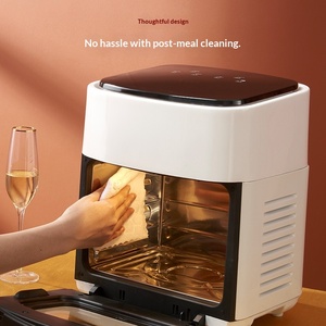 Oferta de Fábrica: Horno Freidora de Aire Cuadrado de 15L, Multifuncional de Gran Capacidad con Pantalla Táctil, Horno Inteligente Visible Automático de Gran Capacidad - Product Image 4