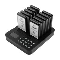 NOUVEAU Système de téléavertisseur sans fil pour restaurant, Buzzer client, Bippeur invité avec bouton silencieux pour hôtel, restauration rapide, café, bar
