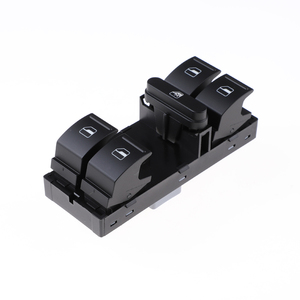 100008696 5JD959858 <span class=keywords><strong>Avant</strong></span> <span class=keywords><strong>Gauche</strong></span> Noir Interrupteur De Lève-<span class=keywords><strong>Vitre</strong></span> Pour VW SKODA Fabia Laura Octavia - Product Image 1