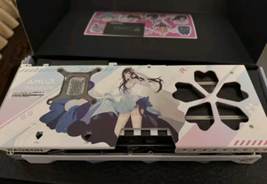 Carte graphique Yingtong RX9070XT OC 16G "Sakura-<span class=keywords><strong>Hitomi</strong></span>: Bridal" GDDR6, GPU de jeu sur le thème de Sakura avec design de personnage d'anime - Product Image 5