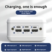 Nouvelle batterie externe portable haute capacité New00ma, charge rapide en extérieur, chargeur mobile avec technologie OEM, électronique grand public, 800g