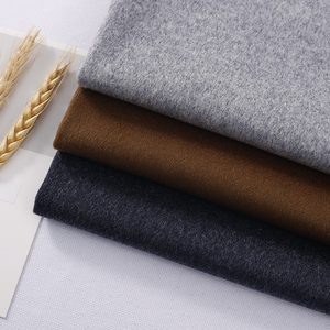 Cao cấp 100 len vải cho mùa đông áo khoác mềm singleface kết cấu - Product Image 1