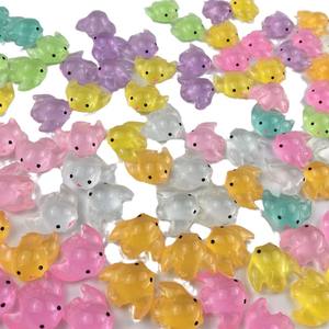 Miniature de poisson diable lumineux en résine, modèle d'animal marin, accessoires décoratifs pour micro-paysage et aquarium - Product Image 5