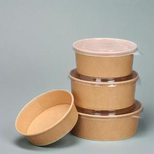 Tazón de comida para llevar de alta calidad, ecológico, apto para alimentos, tamaño grande, tazón para ensalada, tazón para comida rápida con tapa. - Product Image 5