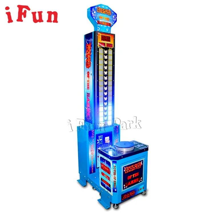 Ifun Park 2024 nuova buona qualità il re del martello gioco Arcade per adulti biglietto della lotteria gioco gioco giochi giochi di riscatto biglietti sportivi