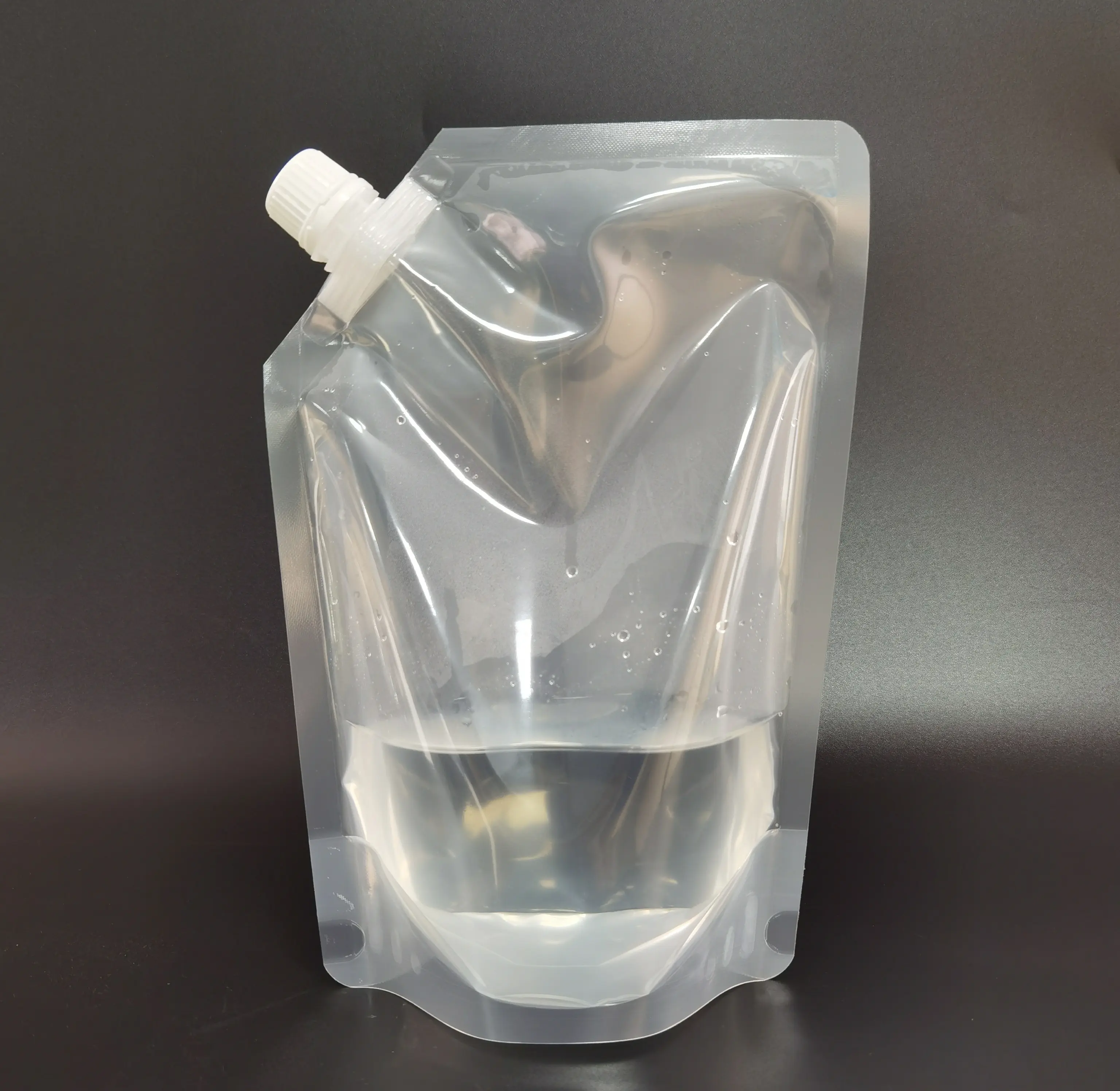 1l-10l Tuitzak Op Maat Gemaakte Print Gallon Drank Waterzak Met Plastic Handvat Schroefdop Staande Nozzle Doypack