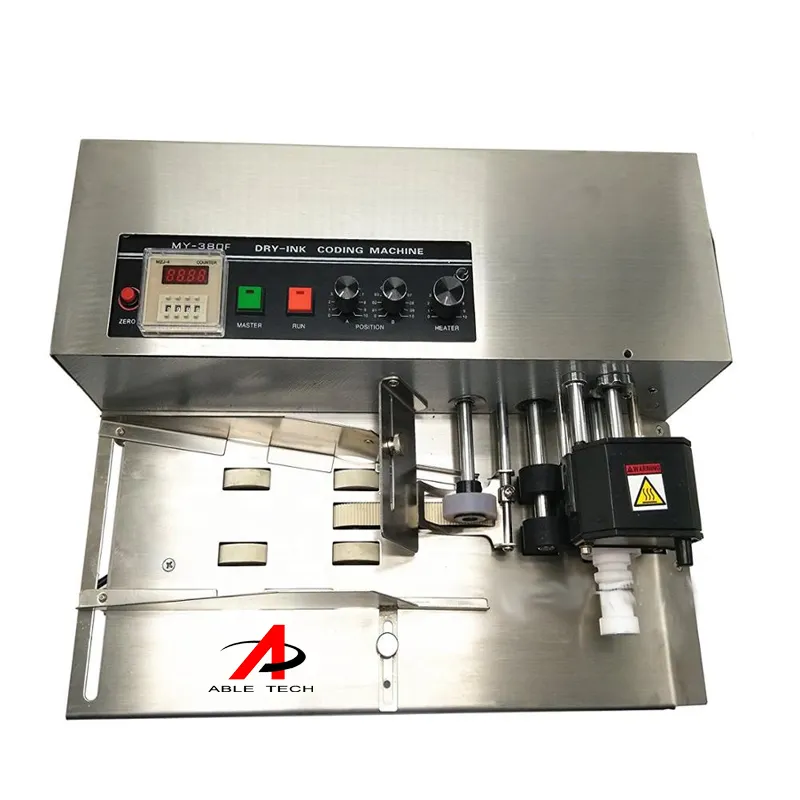 खाद्य पाउच प्रमाणीकरण के लिए समाप्ति तिथि बैच संख्या कोडिंग मशीन M380 एस/एस