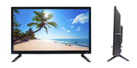 Televisor Inteligente LED Android de 24 Pulgadas, T2/S2, 12V DC, Solar, para Hoteles, Grado A, con Tamaño de Pantalla, de Fábrica OEM