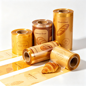 Bolsa de Embalaje para Pan, Impresa y Laminada con Offset Personalizado, en Rollo, de Plástico de Grado Alimenticio, para Alimentos para Bebés, Panadería y Venta al por Menor - Product Image 5