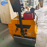 Mini-compacteurs à roues pneumatiques pour travaux de construction, diesel ou essence, pour asphalte