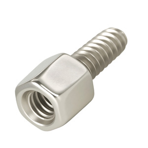 Adaptador D-Sub con Soporte Hexagonal, Conector Macho-Hembra Roscado 4-40 para Montaje en Placa de Computadora - Product Image 1