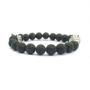 Nuevo clásico 8mm howlita piedra Natural caballo <span class=keywords><strong>roca</strong></span> fundida para pulsera para damas jóvenes forma de bola - Product Image 5
