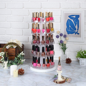 Présentoir de vernis à ongles acrylique rotatif Organisateur de maquillage à 5 niveaux Présentoir de vernis à ongles <span class=keywords><strong>Opi</strong></span> - Product Image 5