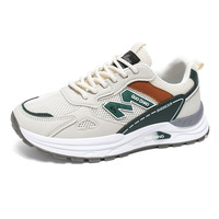 Chaussures de course décontractées respirantes antidérapantes anti-odeur à lacets en maille pour hommes Nouvelle arrivée été Style coréen Mode